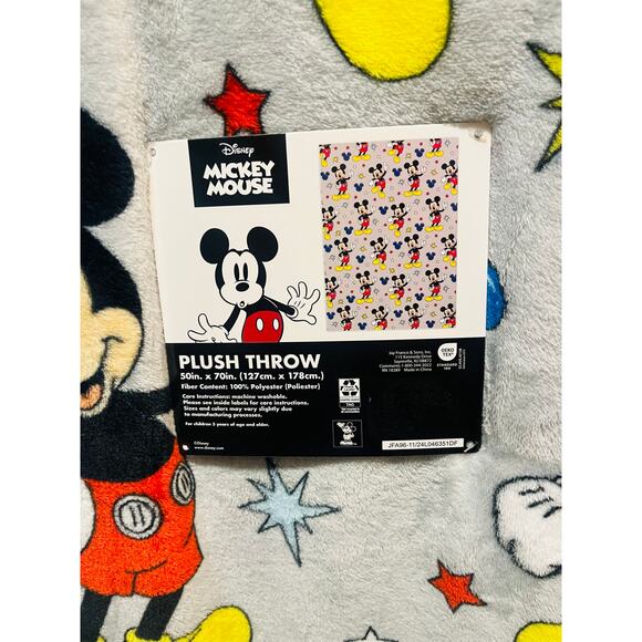 Mickey Mouse giant Easter basket bundle 24 inch Mickey pillow buddy 50x70 Mickey - Picture 5 of 10